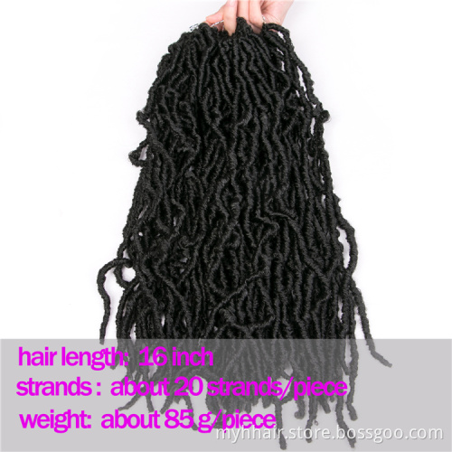 18 inch 20 roots/pack,Afro Locs twist Ombre curly Synthetic Braiding Hair extensions Burgundy Faux Locs Crochet Braid